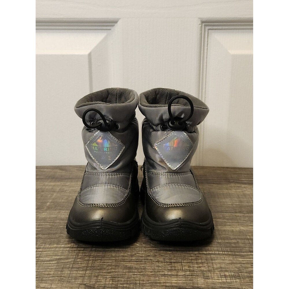 Naturino Infant Gray Winter Boots - Waterproof Size 22/US 6